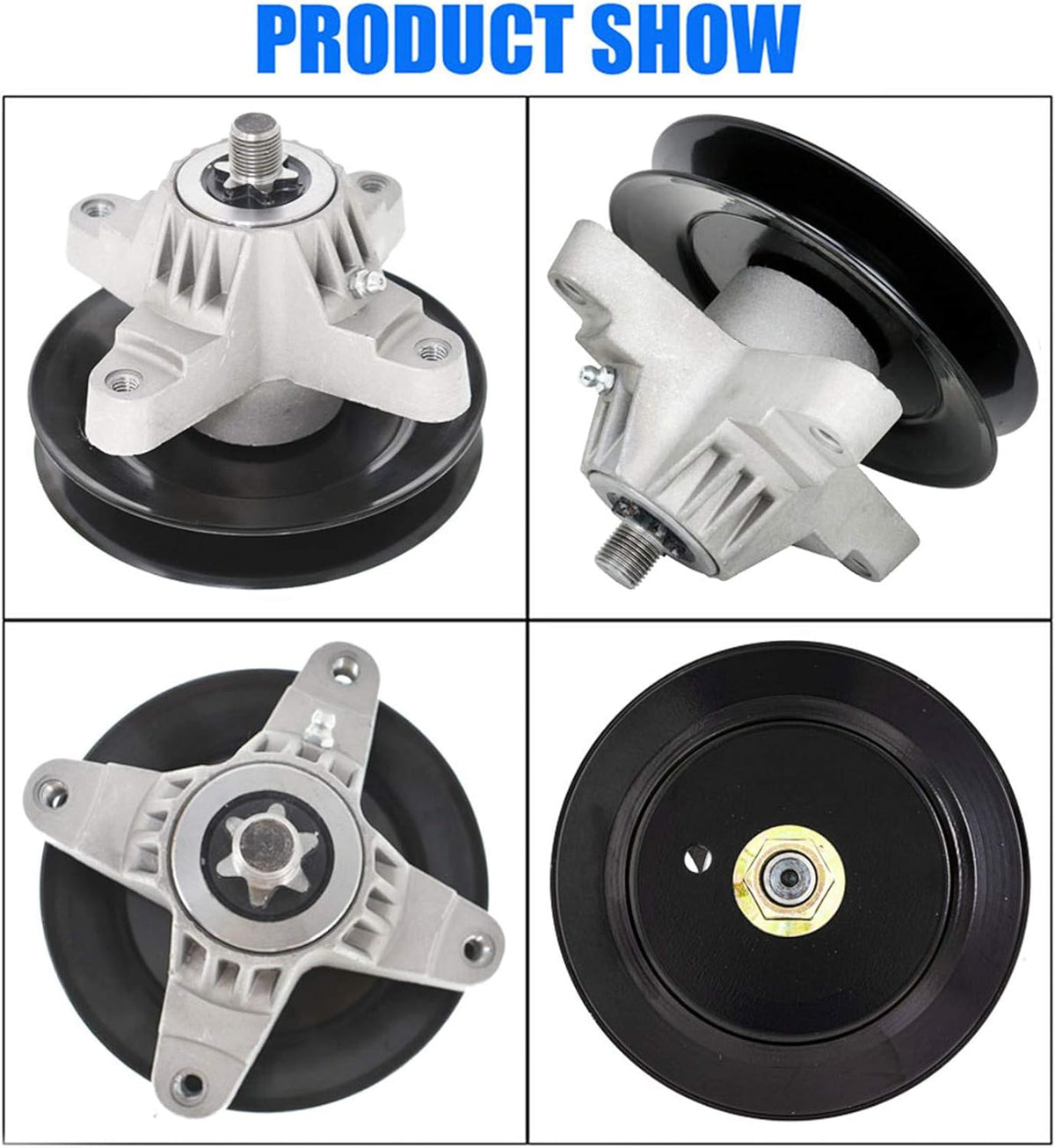 2 Pack Spindle Assembly with Pulley V2266