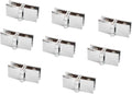 Set of 8 Adjustable Glass Door Hinges H73736