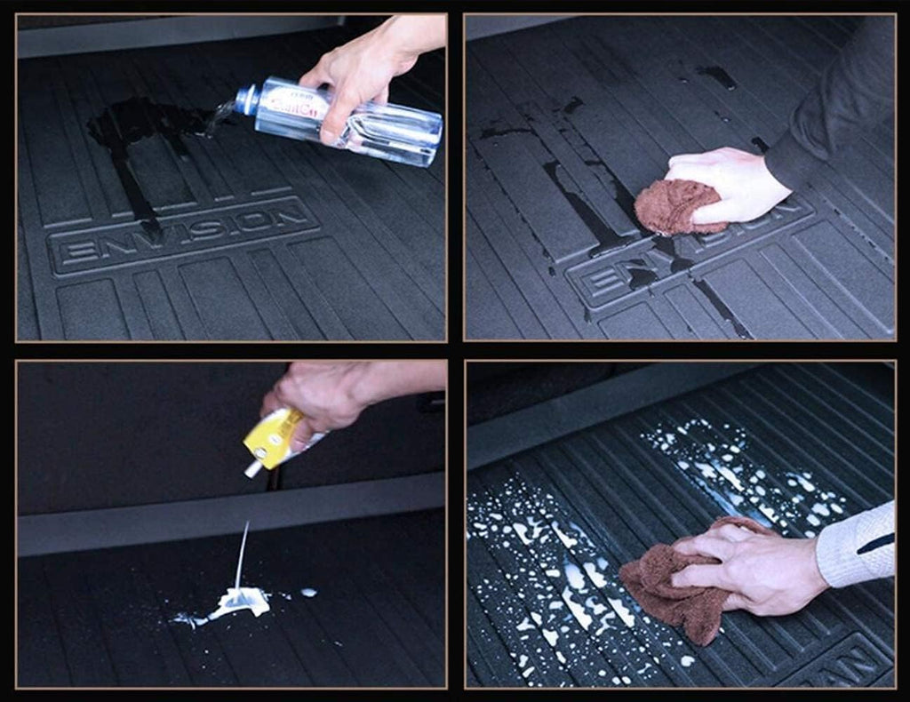 Black TPO Cargo Liners Trunk Mats L7629