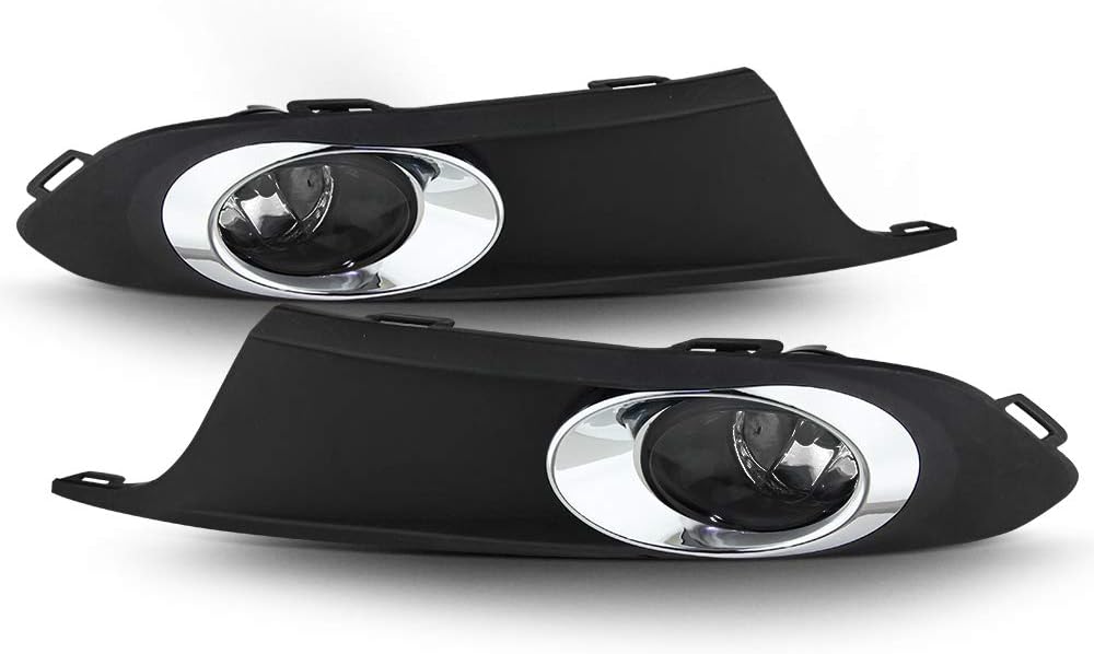 Smoked Fog Lights Lamps Assembly Driver & Passenger Side D405761