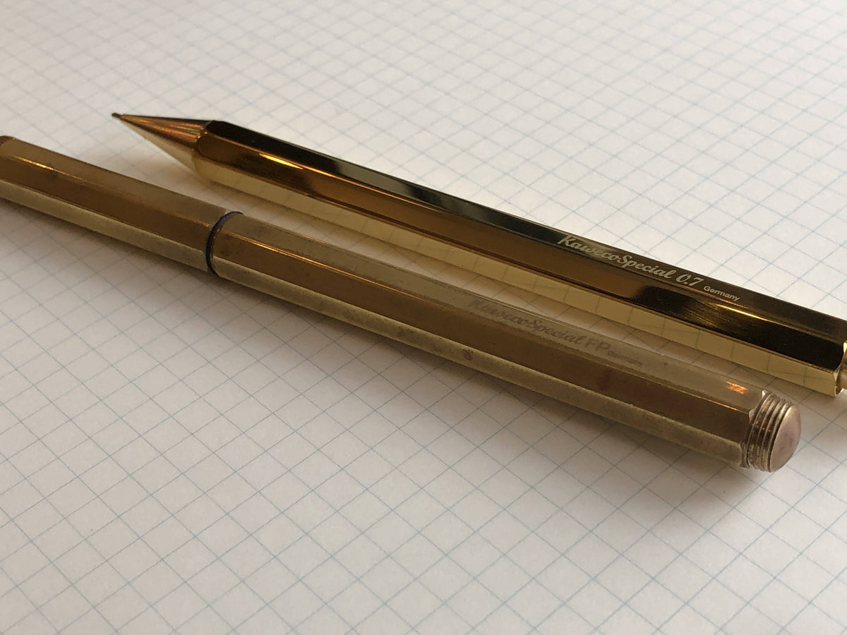 Brass Mechanical Pencil 0.7 mm B9626