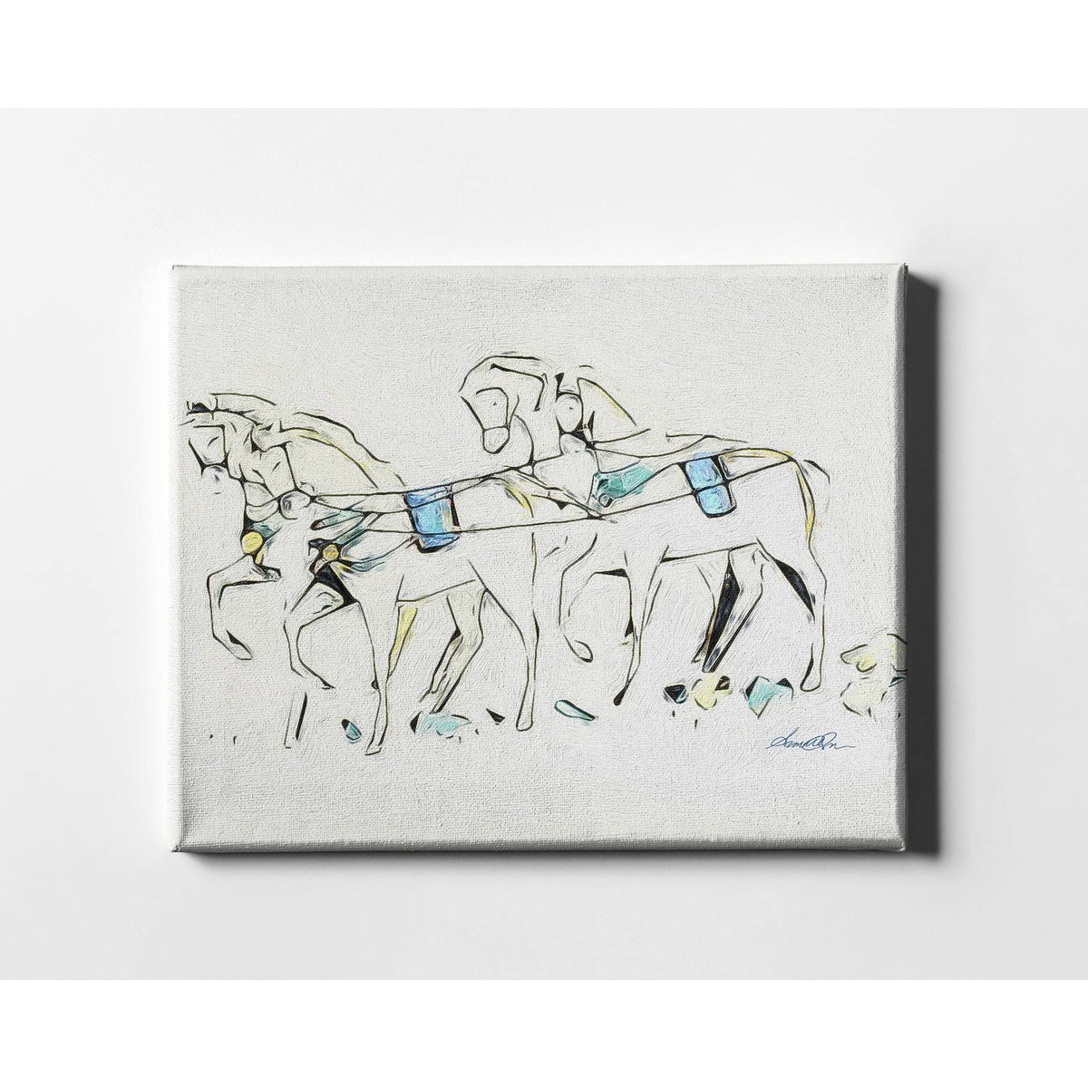 Multi-Color Matte Canvas W60487