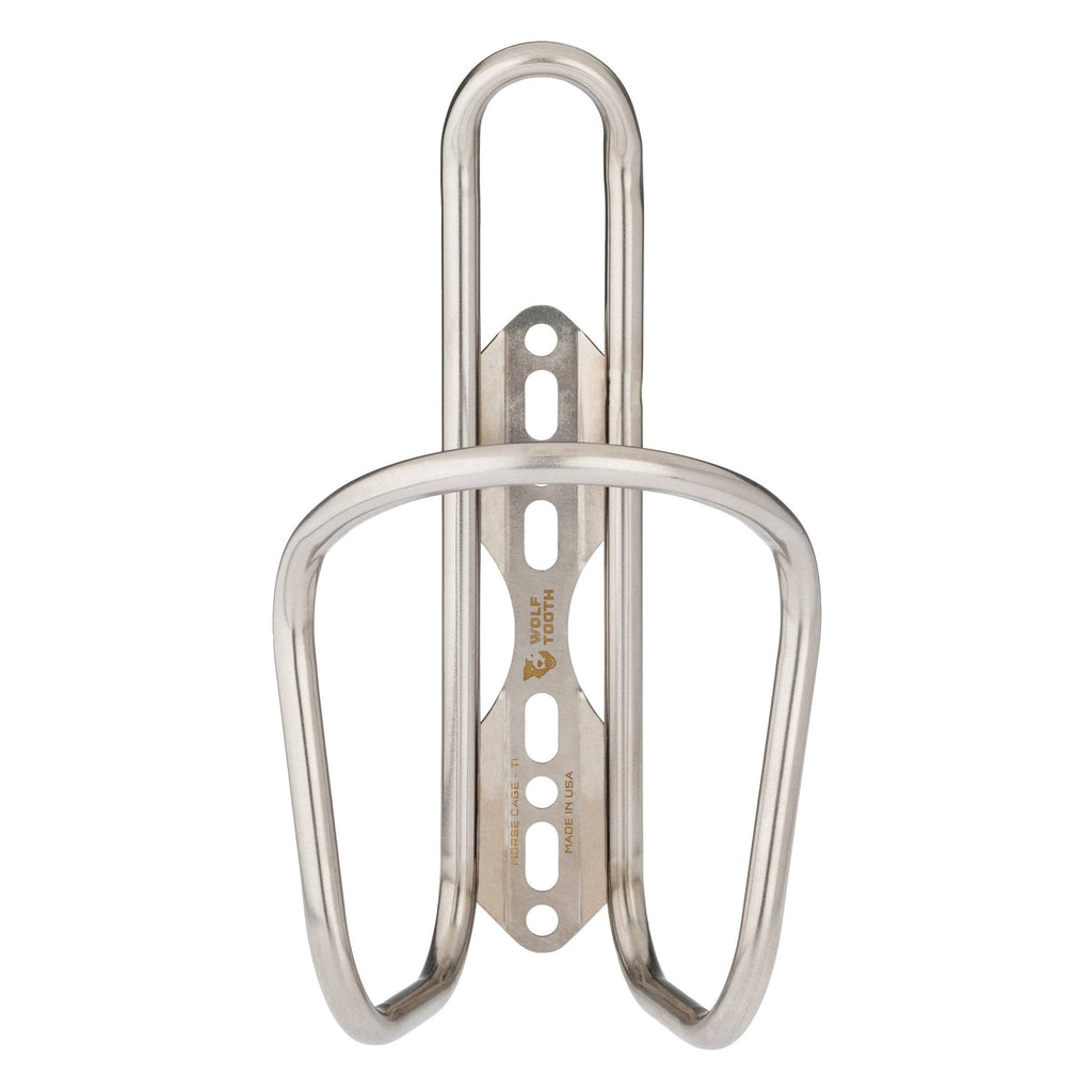 Titanium Silver Bottle Cage M42958