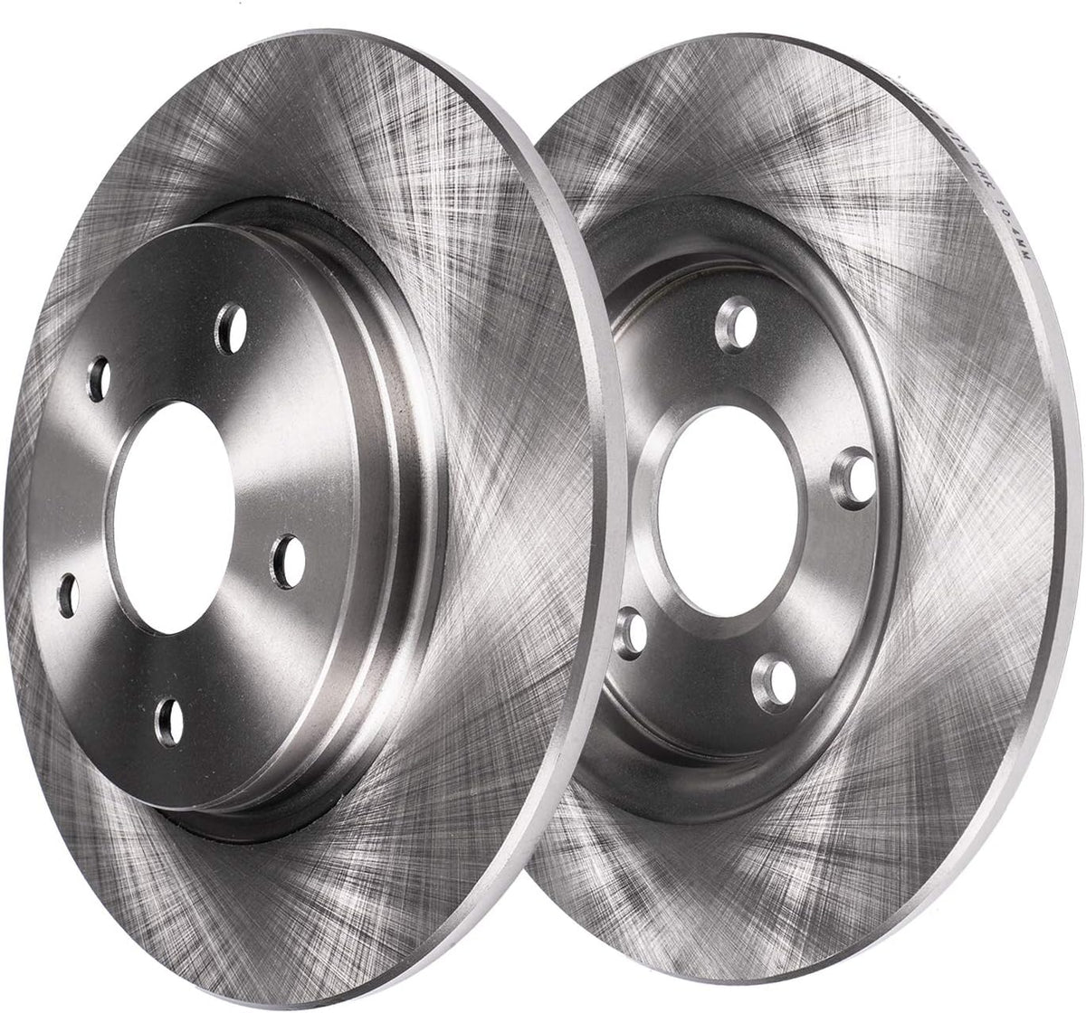 12 Rear Disc Rotors + Ceramic Brake Pads 4pc Set U459