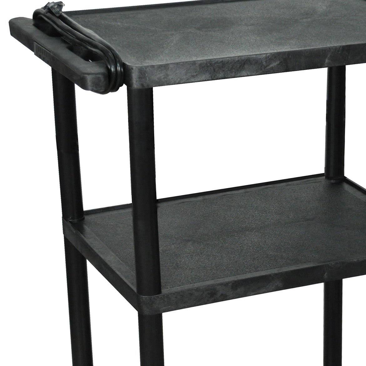 Black 42x22 Presentation Cart H8591