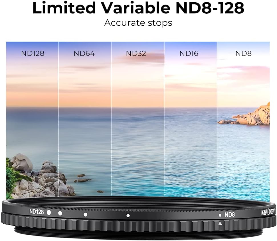 67mm Variable ND Filter ND8-ND128 3-7 Stop G196