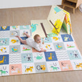 Reversible Foldable Waterproof Foam Baby Play Mat with Carry Bag A176510