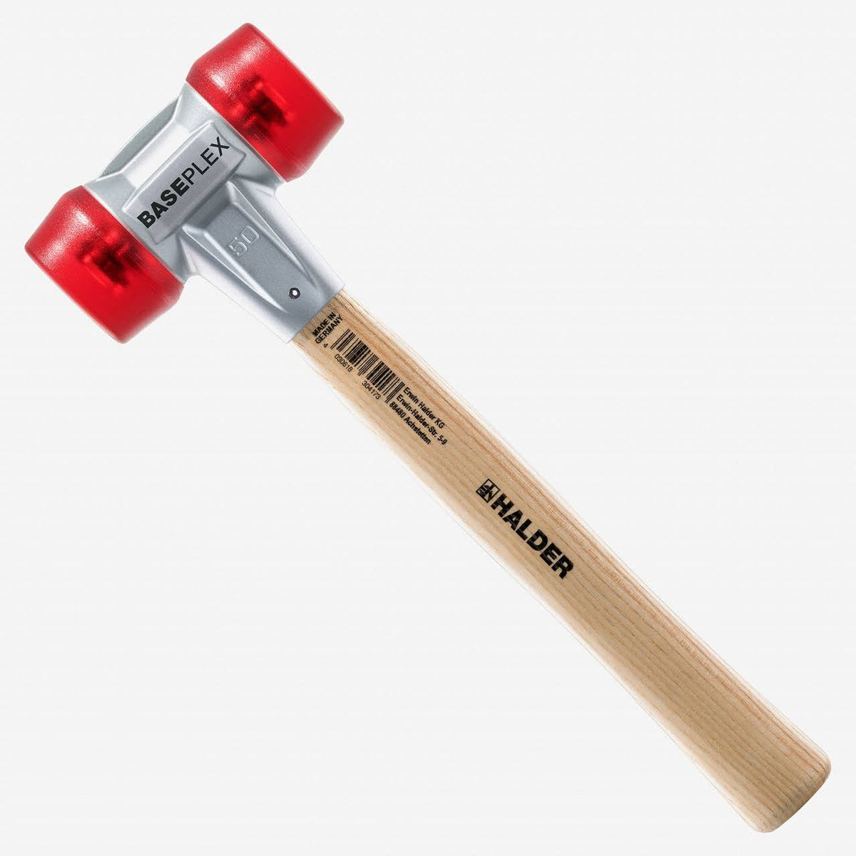Red Plastic Face Mallet 4.06 inch 17.99 oz R193468