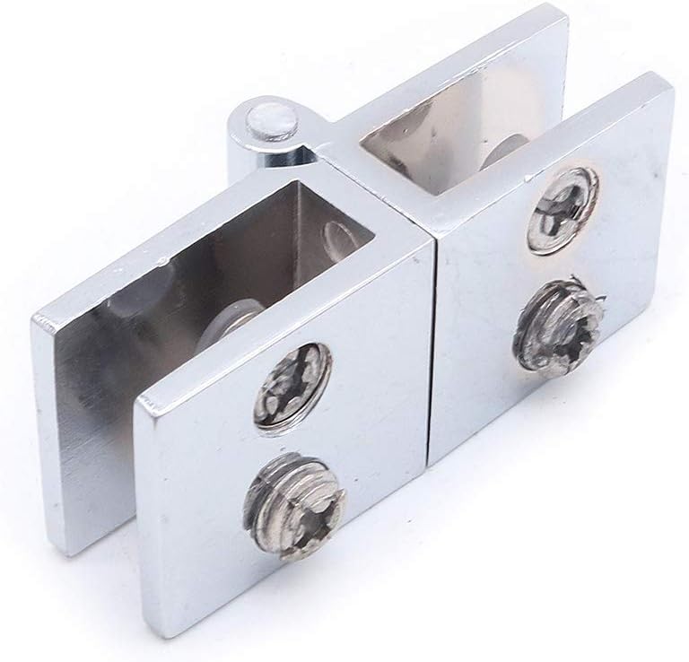 Set of 8 Adjustable Glass Door Hinges H73736