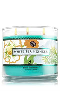 White Tea & Ginger 3 Wick Scented Candle 14.5 oz W78075