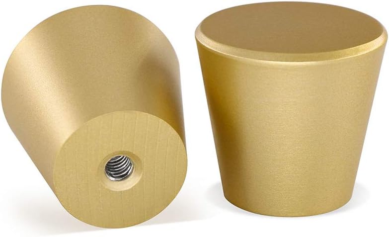 Brushed Brass Cabinet Knobs 10 Pack F686069