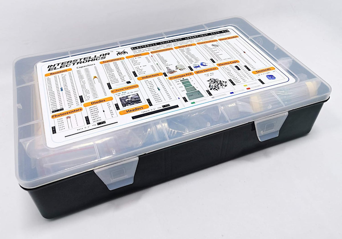 2200 pcs Electronic Component Assortment H75641