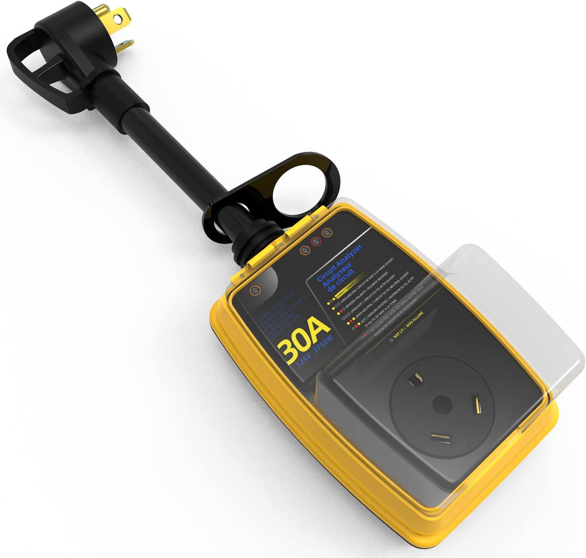 30 amp RV Surge Protector with Waterproof Cover Q604013