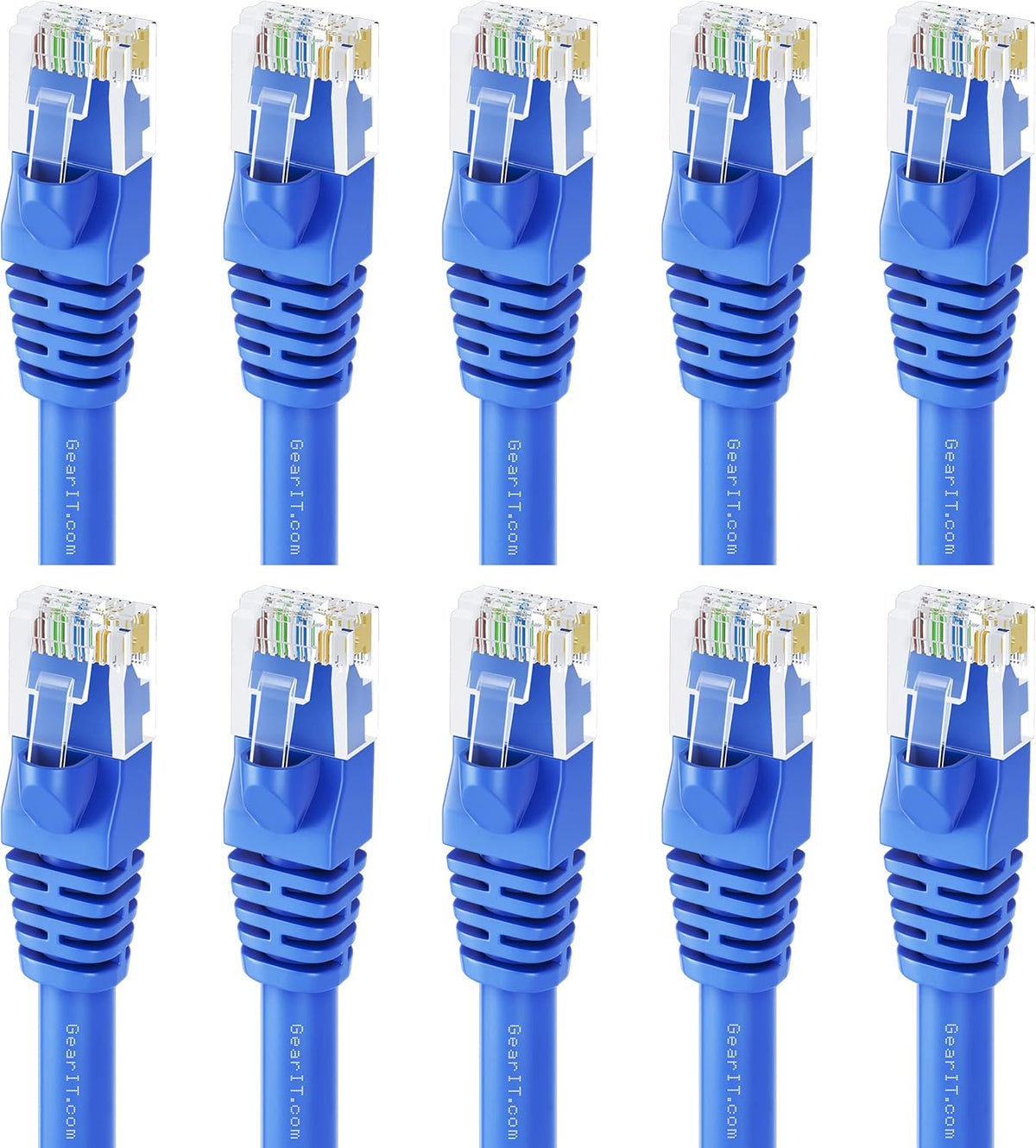 Cat5e Ethernet Patch Cable 3 Feet Blue T98838