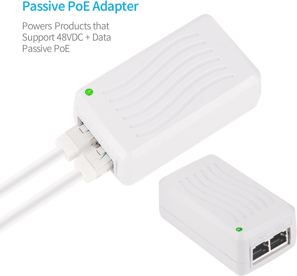 3 Pack 48V 0.5A PoE Injector Power Supply Adapter Z887165