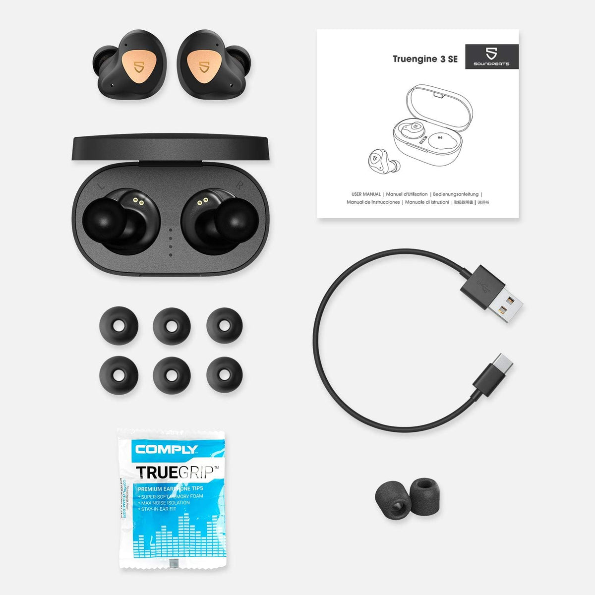 Wireless Earbuds with Charging Case Pack of 2 H708541