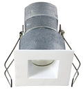 2 inch Mini Recessed LED Square White 24V 6W 3000K X783555