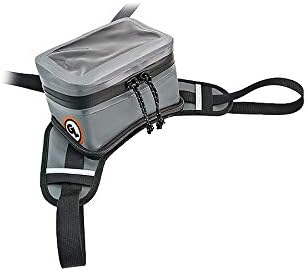 Black Minimalist Waterproof Motorcycle Tank Bag U3216