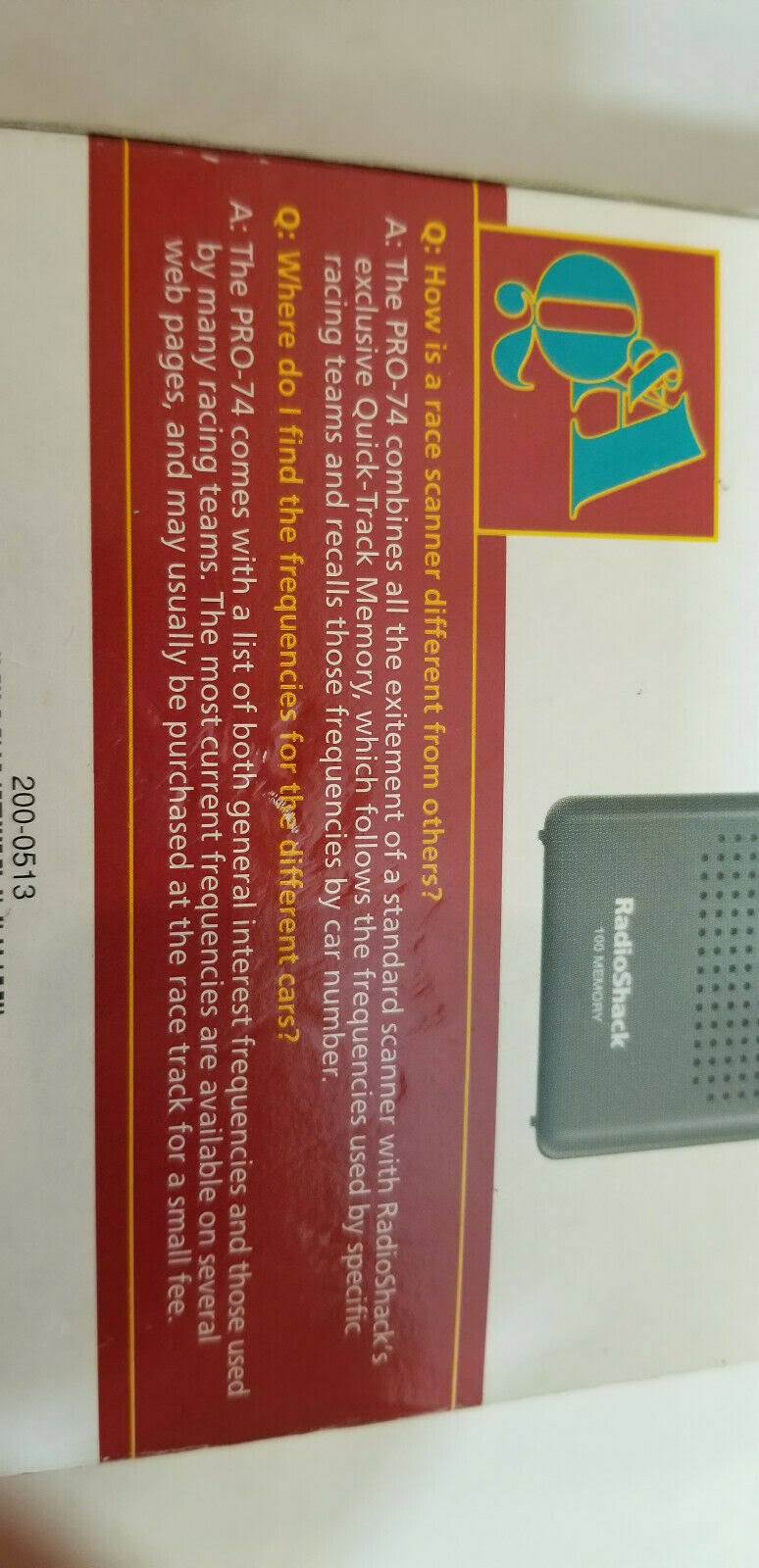 100 Channel VHF/UHF/Air/800 MHz Scanner E6314