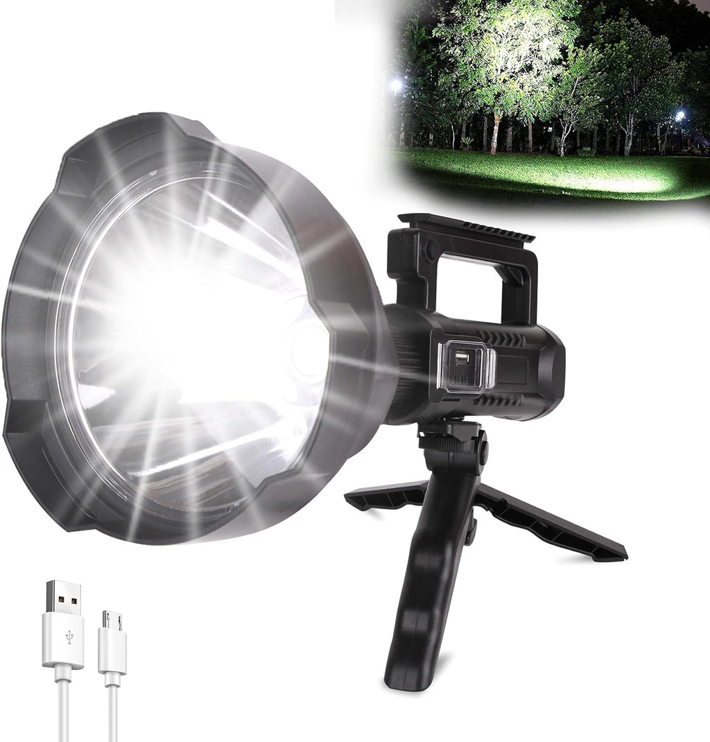 Rechargeable Handheld LED Flashlight 90000 High Lumens Waterproof A284341