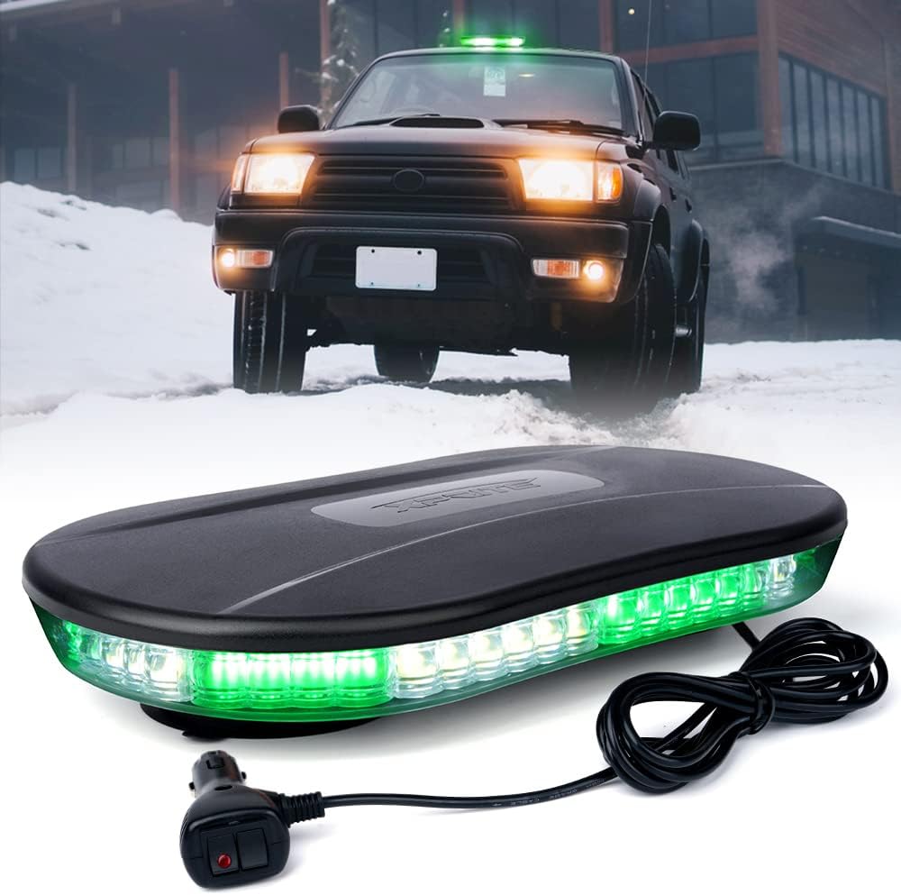 Amber COB LED Rooftop Strobe Beacon Lights Bar E931818