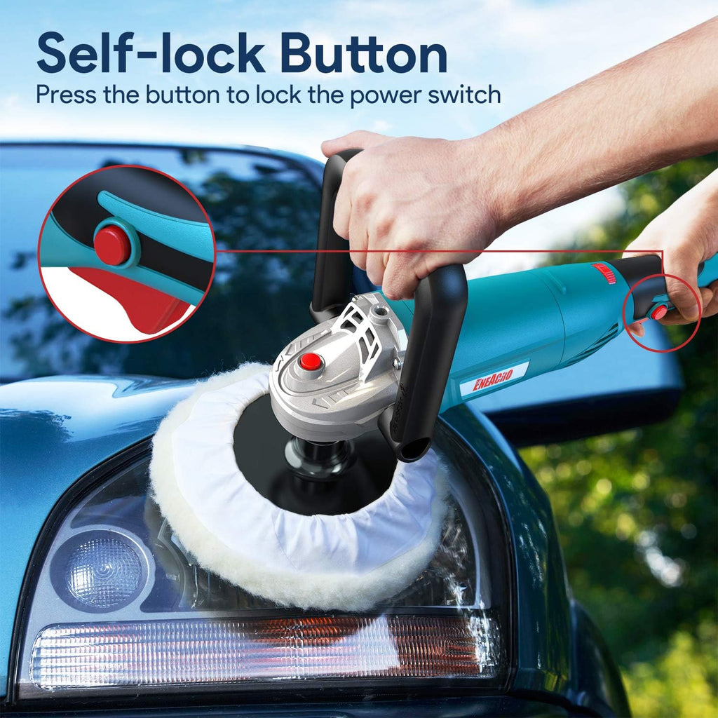 1200W Variable Speed Rotary Car Polisher J902