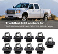 Pack Retractable Tie Down Anchors Truck Bed Side Wall Anchors H379186