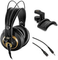 Semi-Open Stereo Headphones with Headphone Holder and Extension Cable E659
