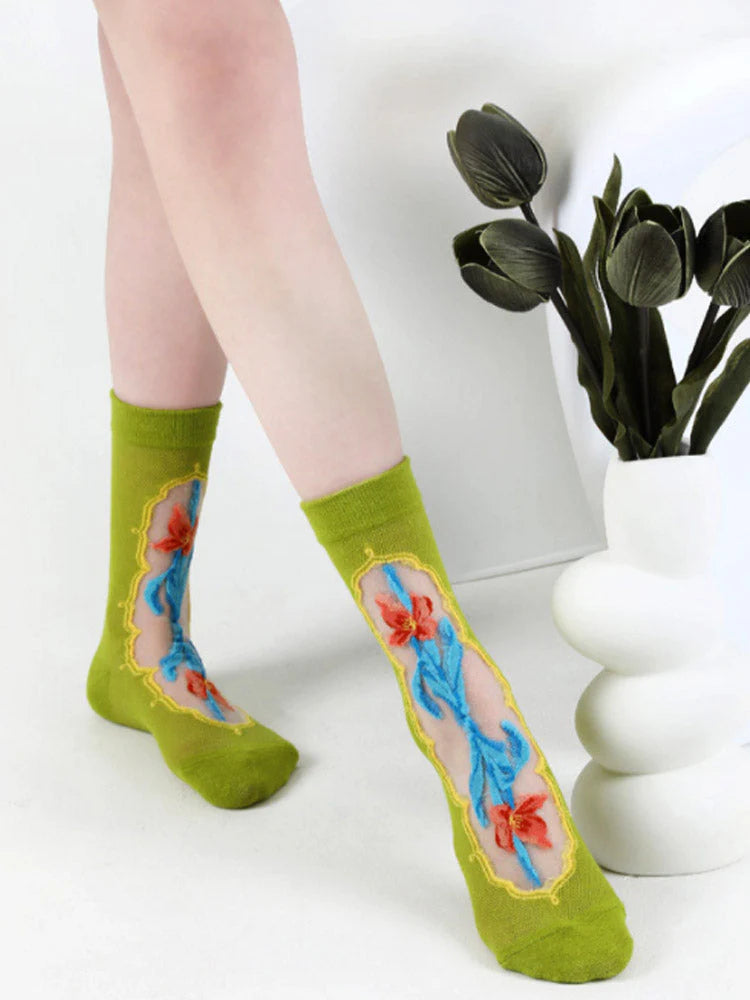 Printed Socks B3597