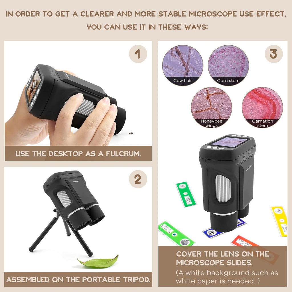 Portable Handheld Microscope Binoculars N172