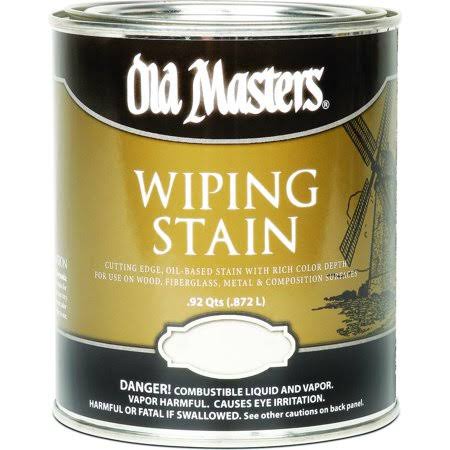 Fruitwood Interior Exterior Wiping Stain Quart L58362