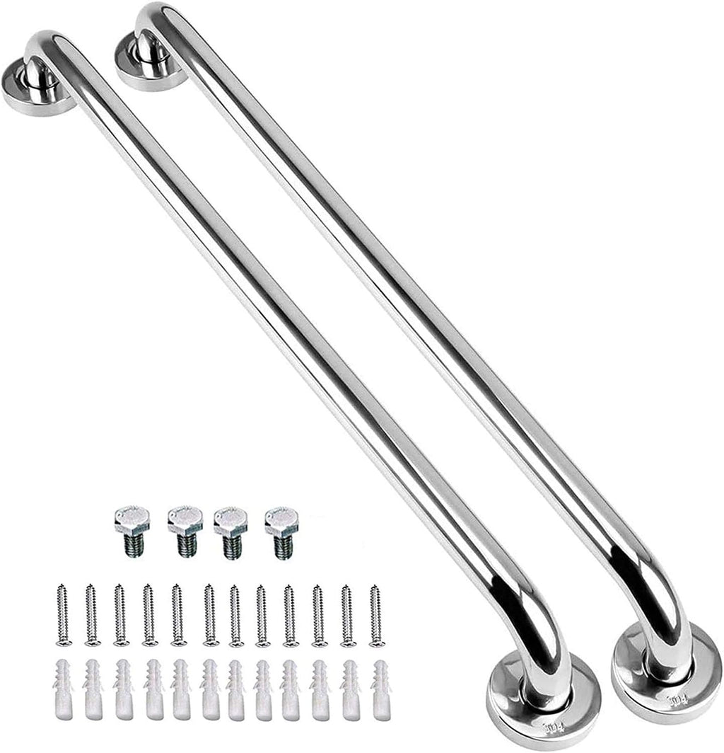 2 Pack 32 Inch Stainless Steel Shower Grab Bar R920942