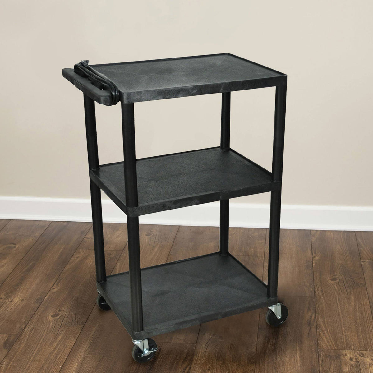 Black 42x22 Presentation Cart H8591