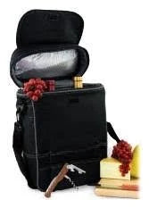 Black Wine Tote F9765