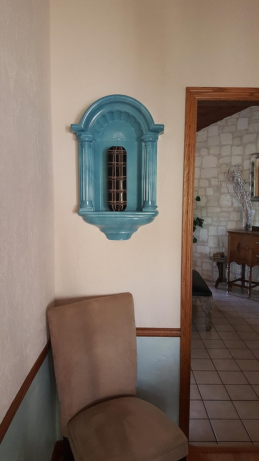 White ABS Plastic Wall Niche G651389