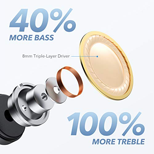True Wireless Earbuds, 40H Playtime, IPX7 Waterproof D686