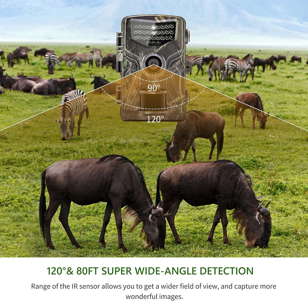 2.7K 36MP Trail Camera with Night Vision Waterproof N93602