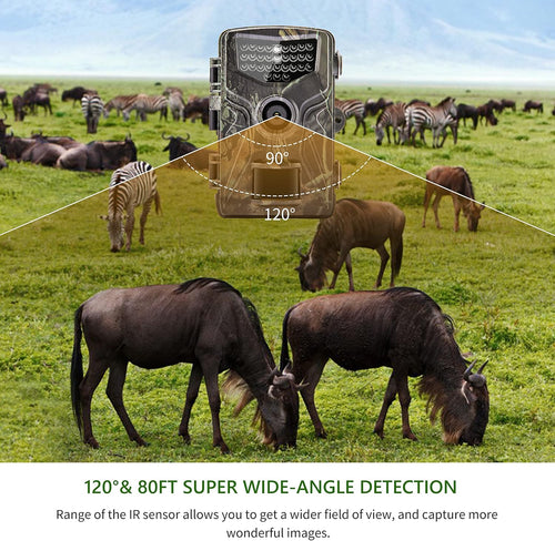 2.7K 36MP Trail Camera with Night Vision Waterproof N93602