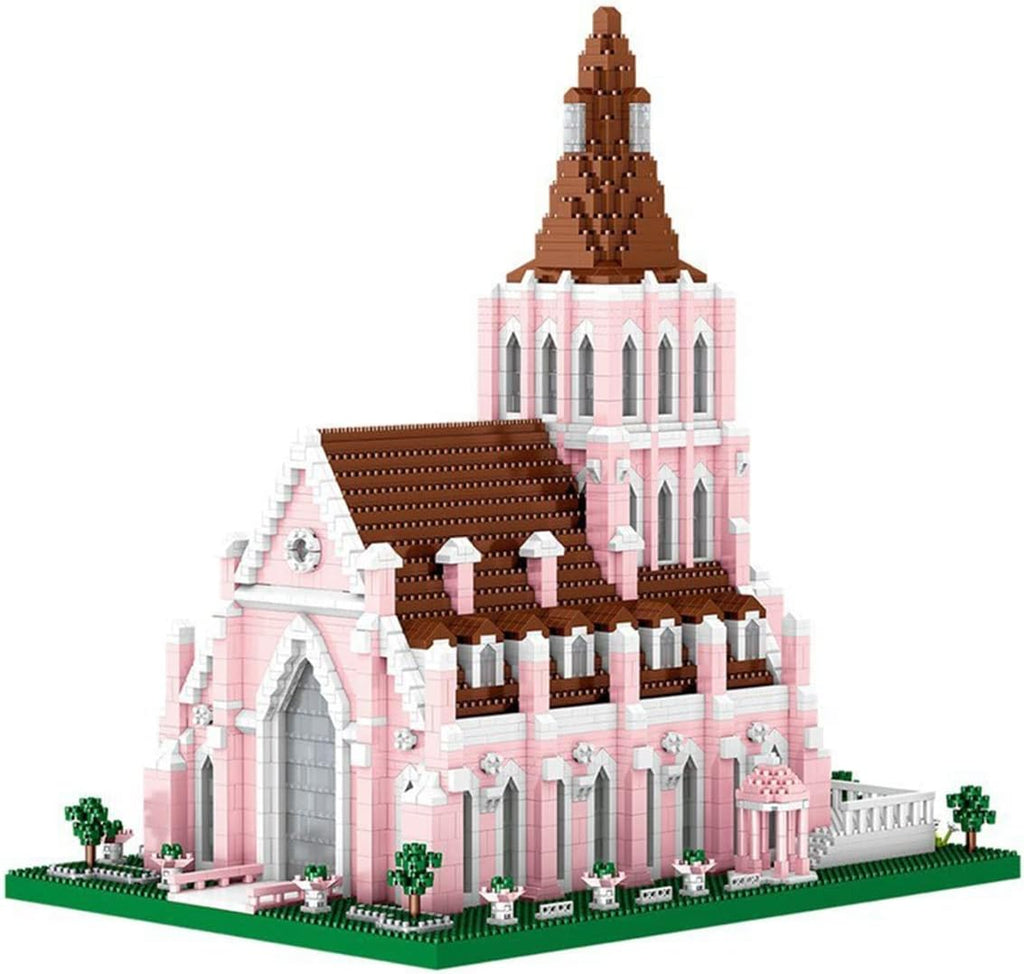 Pink Micro Mini Building Blocks 5,153 pcs 3D Puzzle Z7686
