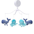 Blue Whale Octopus Musical Baby Crib Mobile Toy N84939