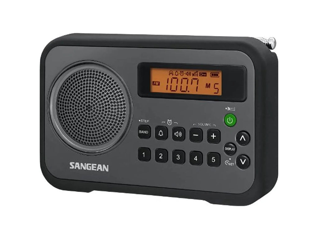 Portable AM/FM Radio Black I4396