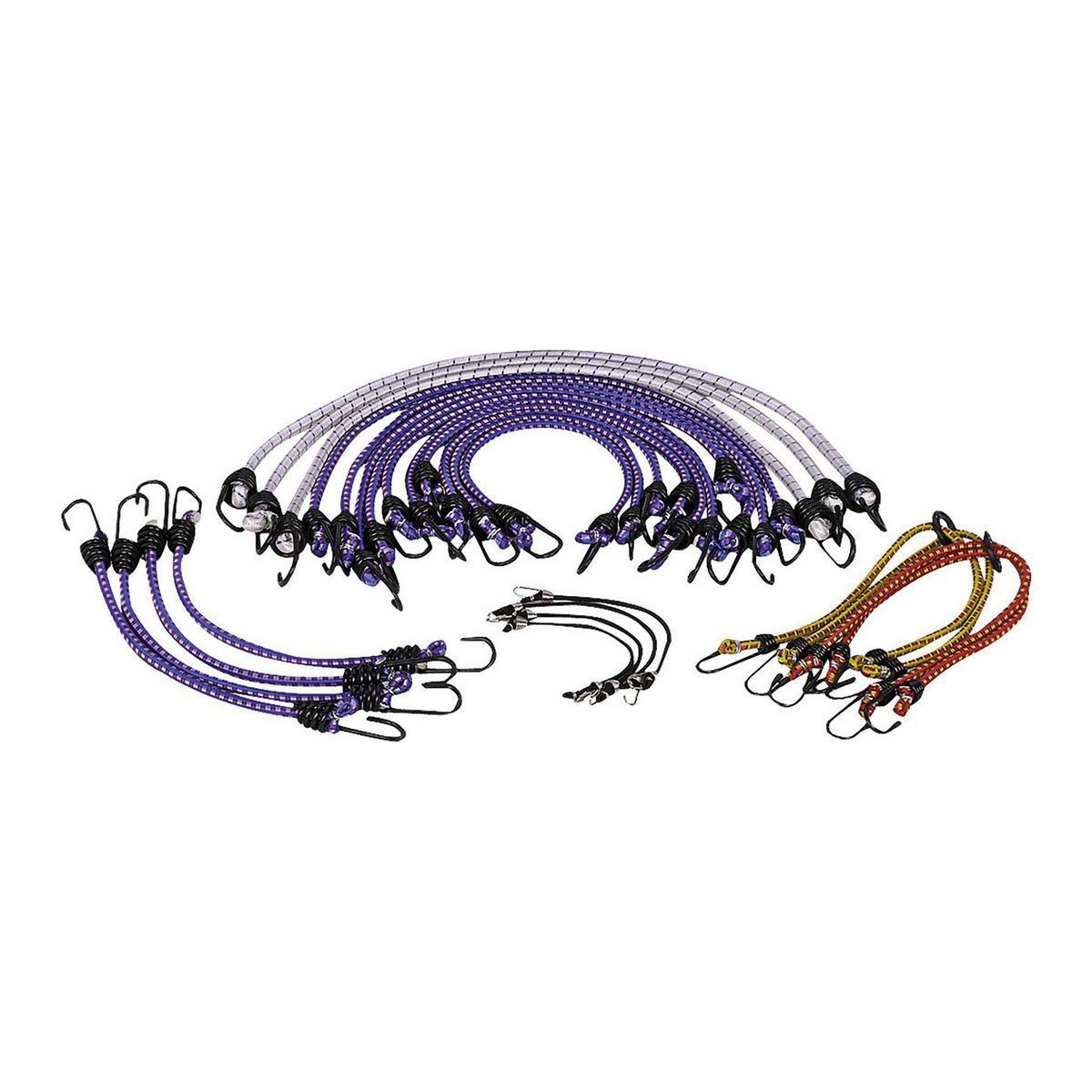 Elastic Stretch Cords, 23 Piece Z912854