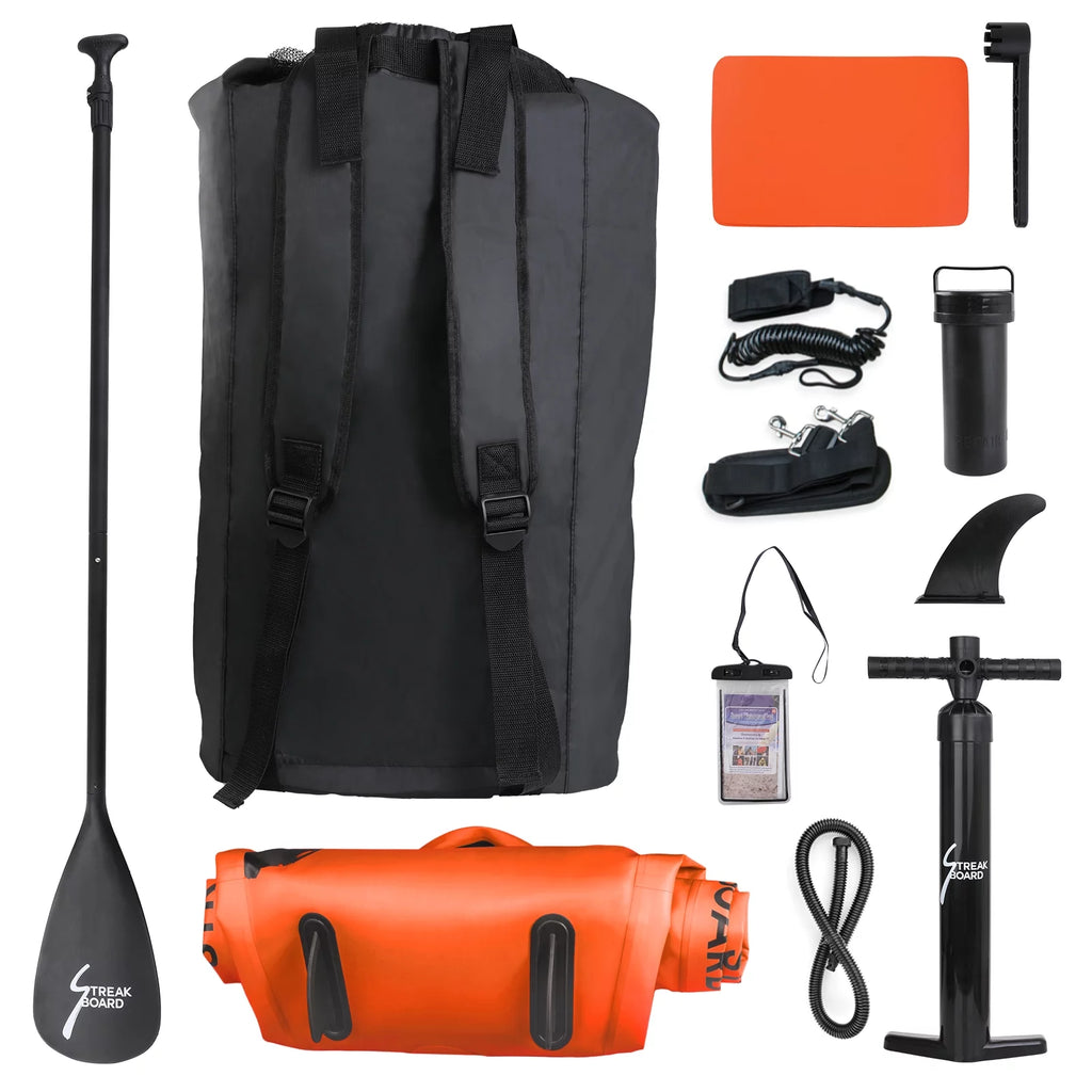 10' Inflatable Stand up Paddle Board with Paddle & Hand Pump S94010