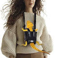 Bearded Dragon Sling Carrier Leather Reptile Pouch R176