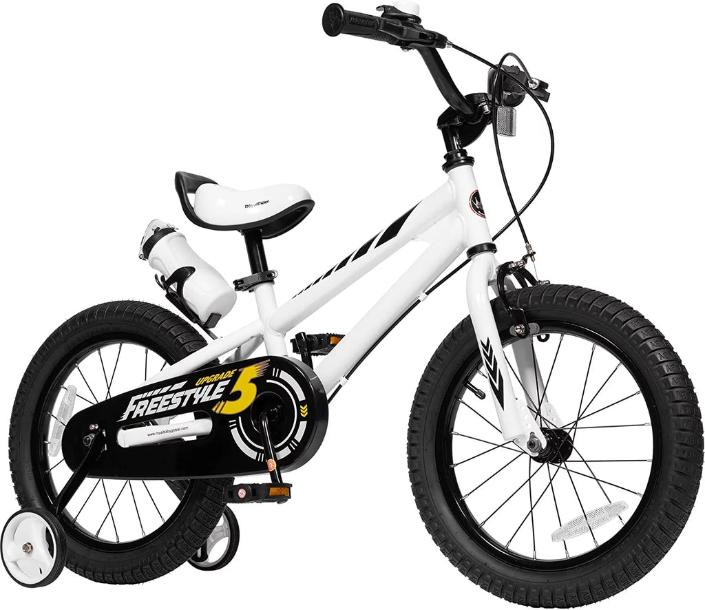 12 In Black Kids Bike with Training Wheels N60748