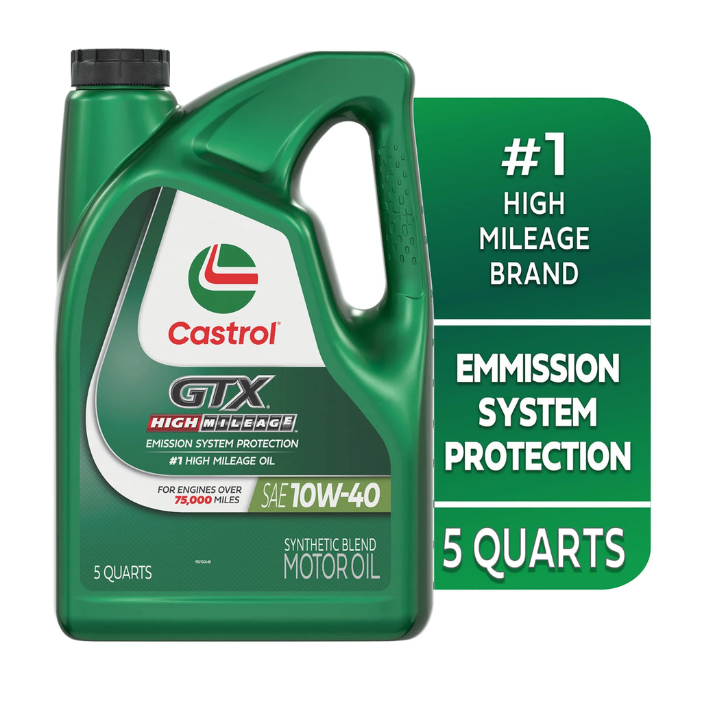 10W-30 Synthetic Blend Motor Oil, 5 Quarts L339