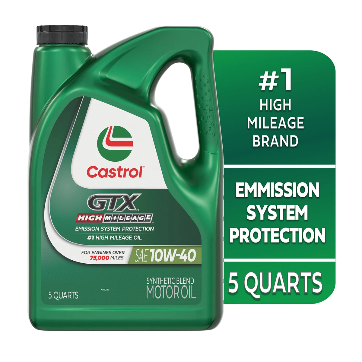 10W-30 Synthetic Blend Motor Oil, 5 Quarts L339