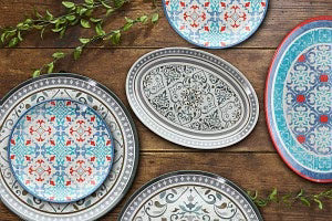 Melamine Round Tray 30cm N2992