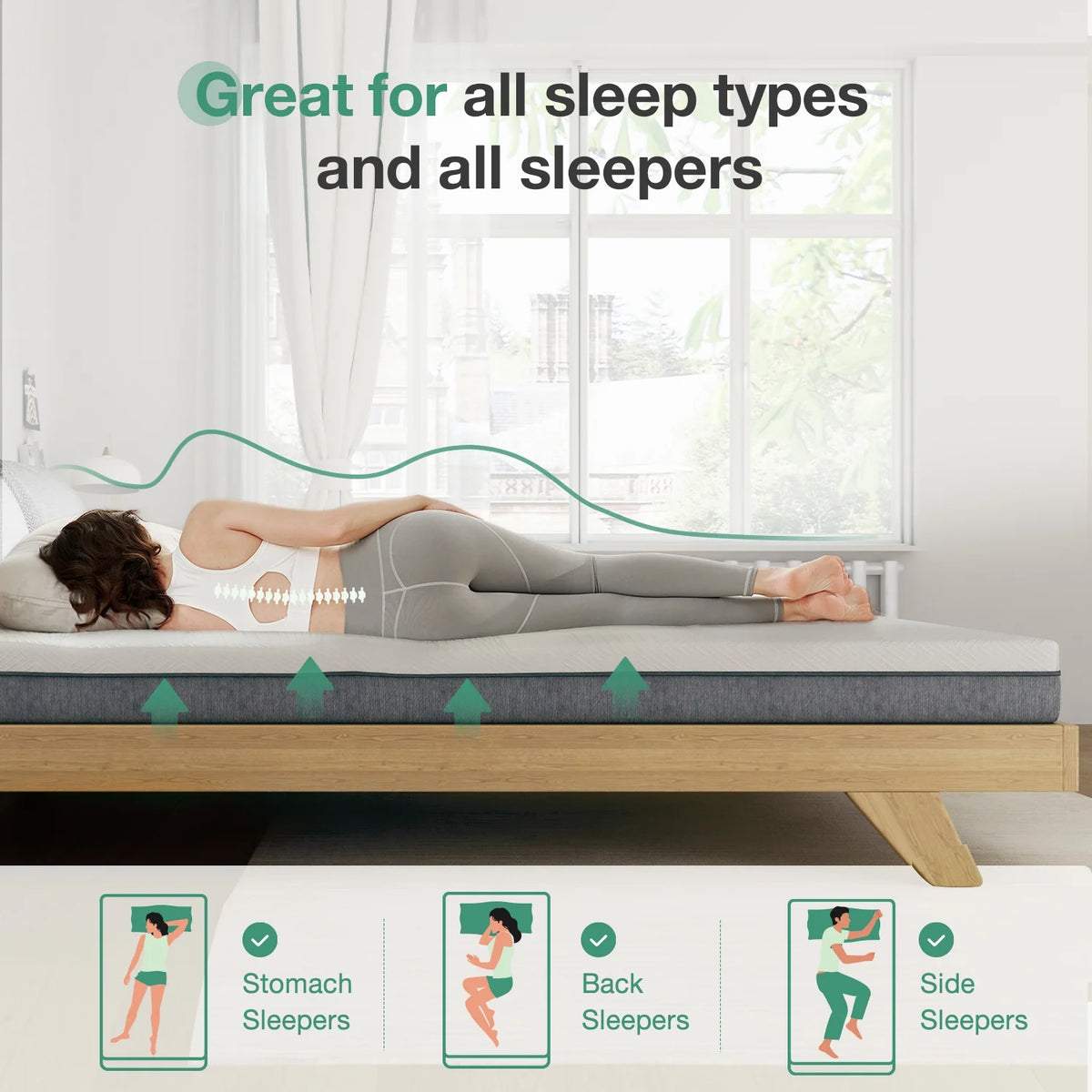 6'' Memory Foam Mattress Queen G4646