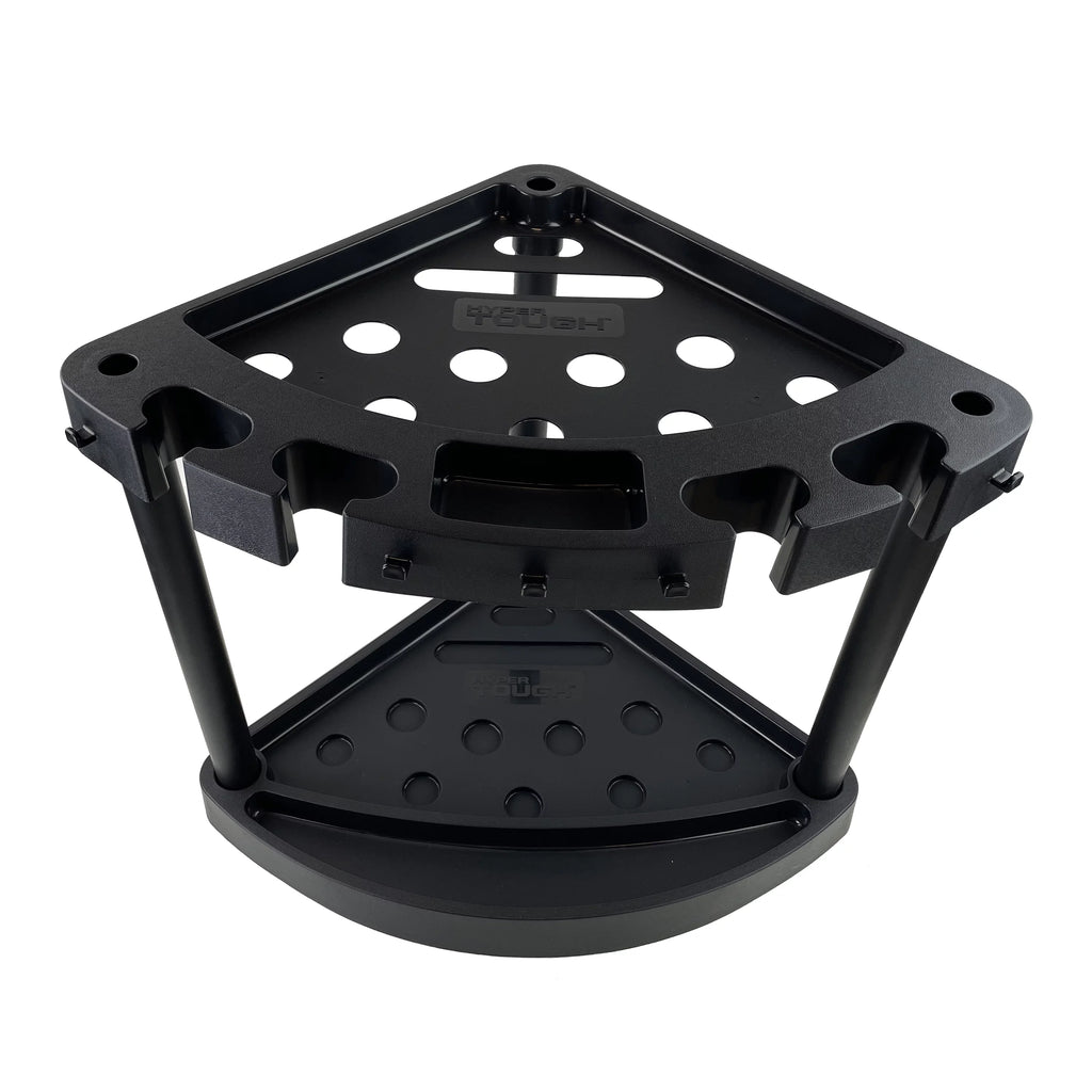 Plastic 21 Slots Black Tool Rack T344751